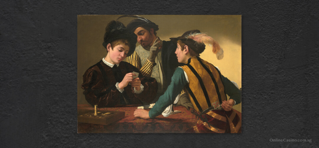 The Cardsharps by Caravaggio