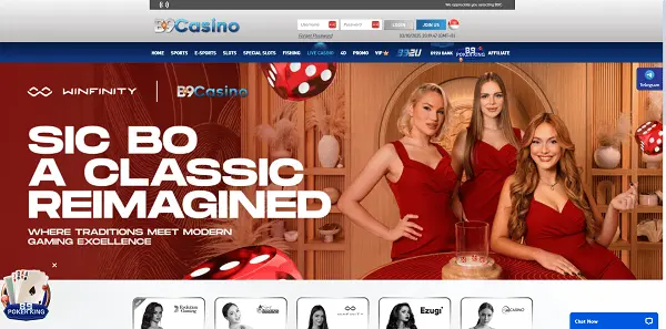 B9Casino Live Casino