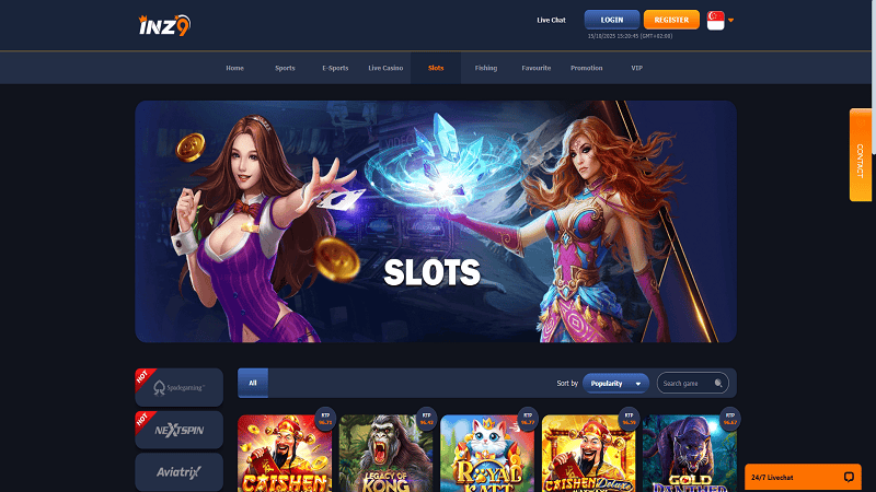INZ9 Casino Slots Pokies INZ9 Casino Slots Pokies