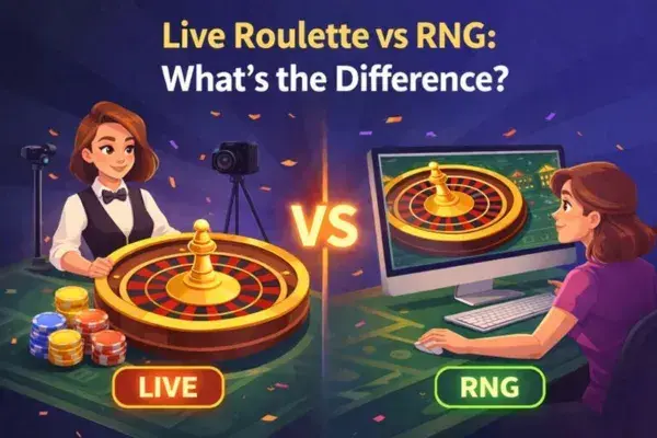 Live Roulette vs RNG Live Roulette vs RNG