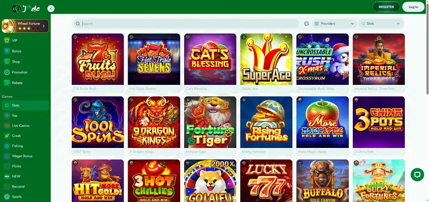 J8de Casino Pokies