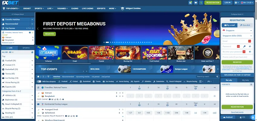 1xBet Casino Home Page 1xBet Casino Home Page
