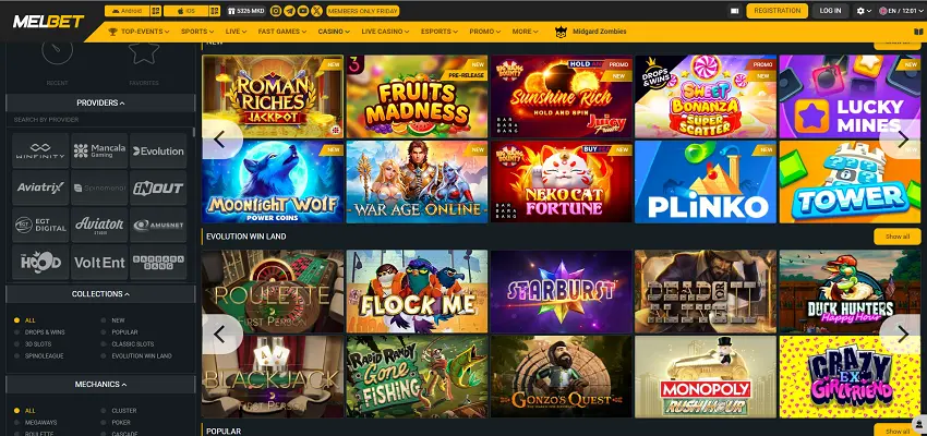 Melbet Casino Slots Melbet Casino Slots