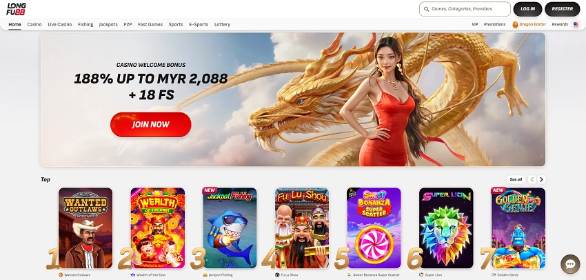LongFu88 Casino Home Page and Welcome Bonus LongFu88 Casino Home Page and Welcome Bonus