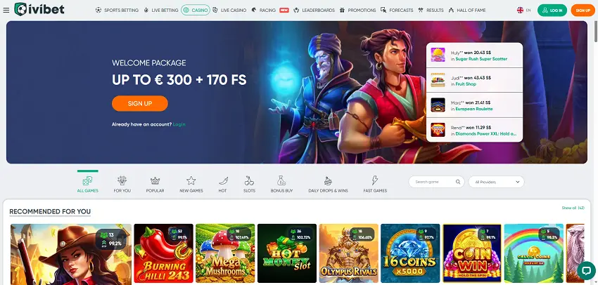Bonus ivibet