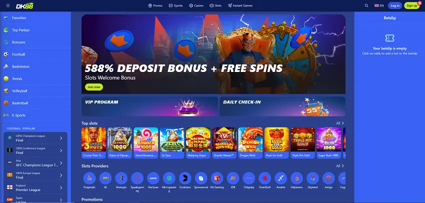 DK88 Casino Home Page and Welcome Bonus DK88 Casino Home Page and Welcome Bonus
