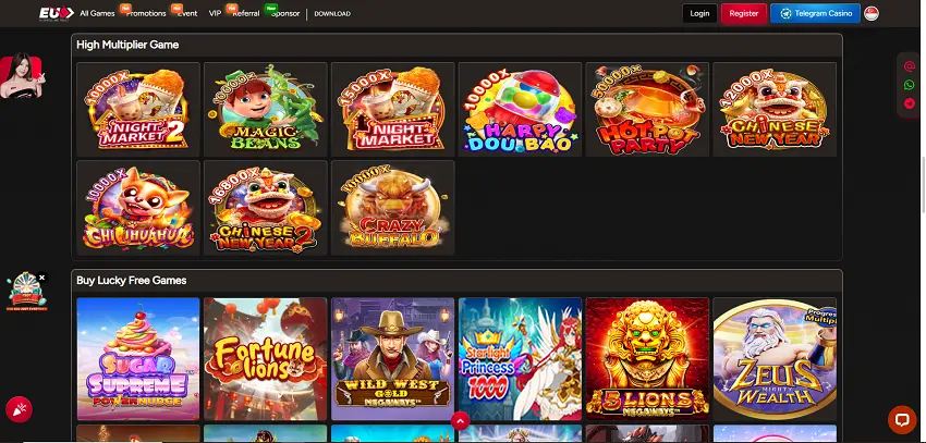 EU9 Casino Games EU9 Casino Games